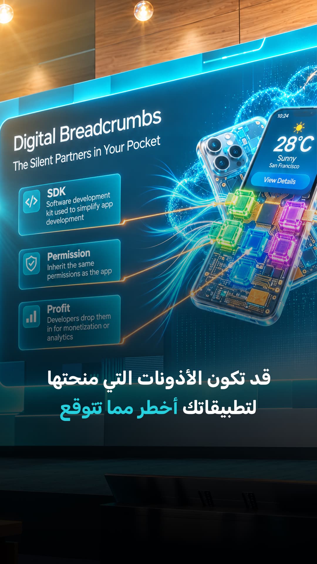 مخاطر الأذونات على تطبيقاتك