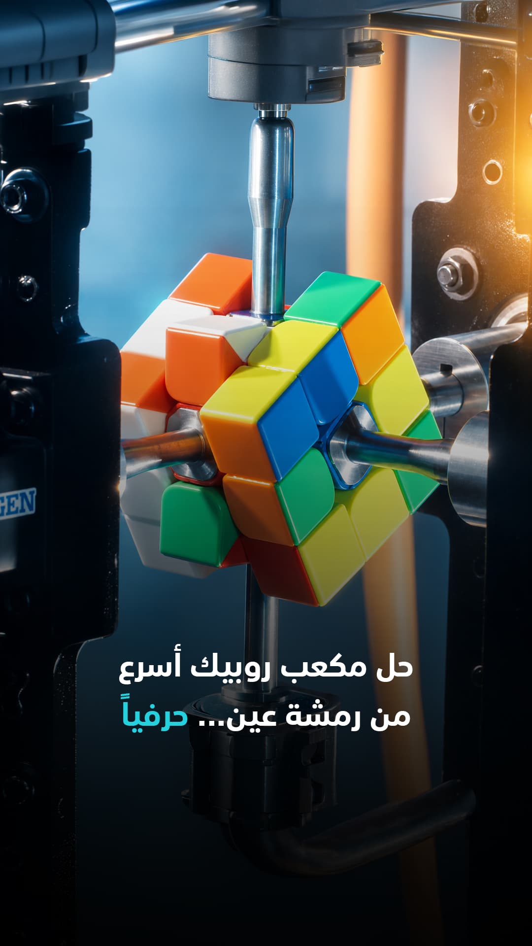 مينا تك: حل مكعب روبيك أسرع من رمشة عين حرفيًا