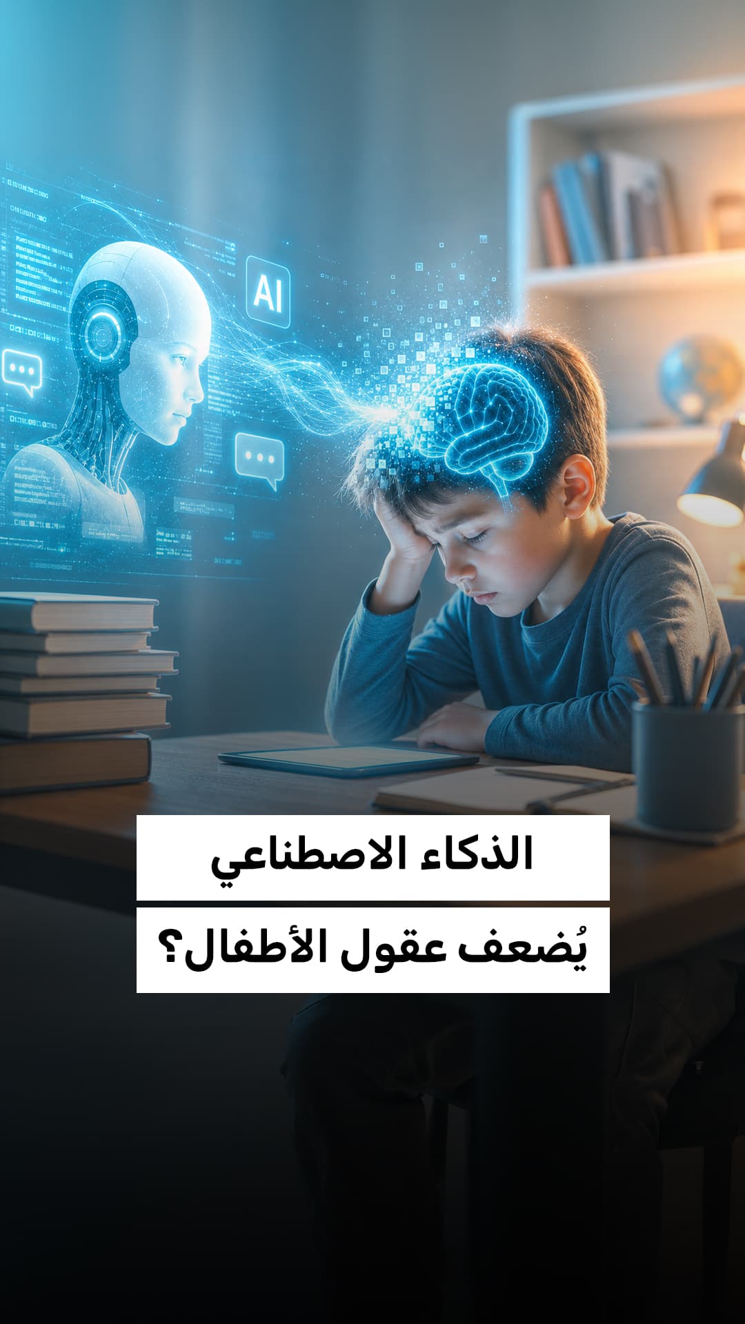 الذكاء الاصطناعي يؤثر على عقول الأطفال