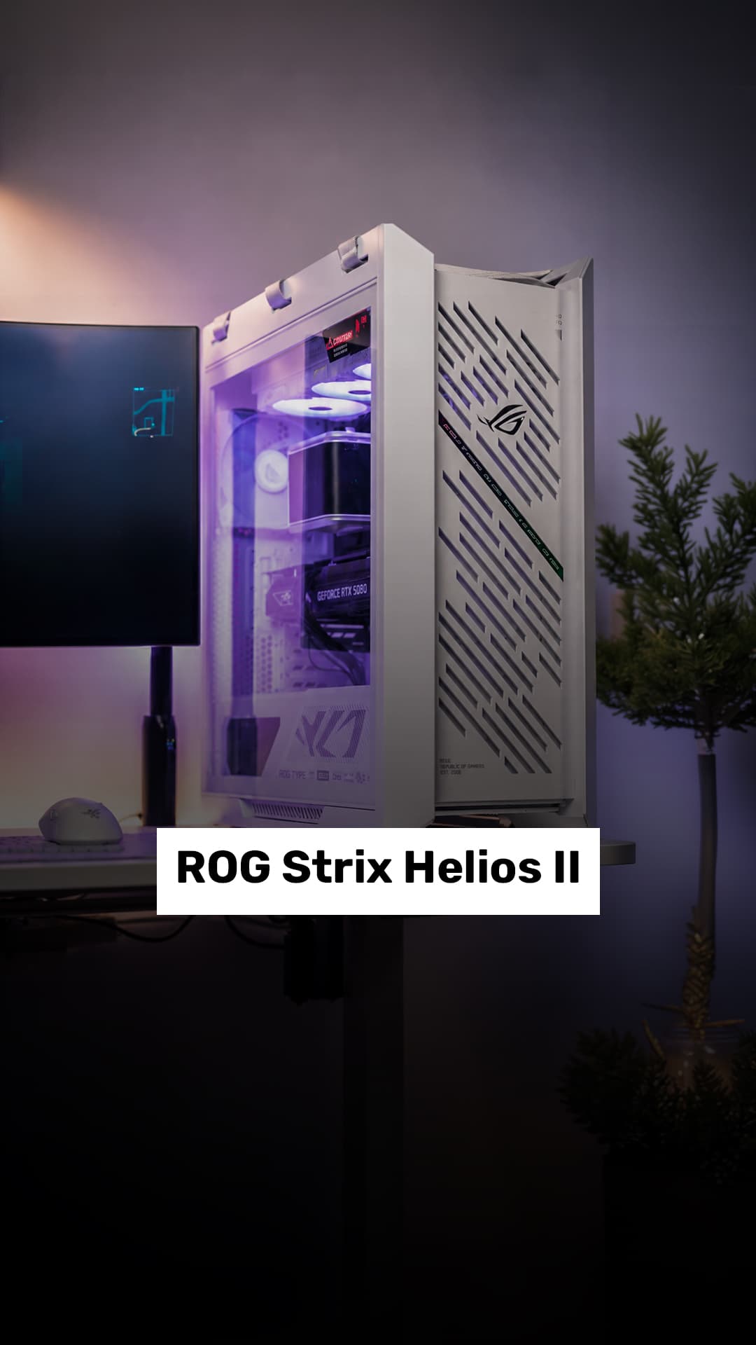 ROG Strix Helios II White Overview