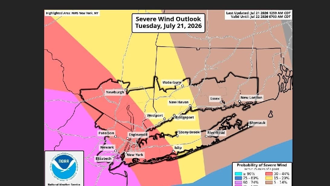 Long Island anticipates storms and rain