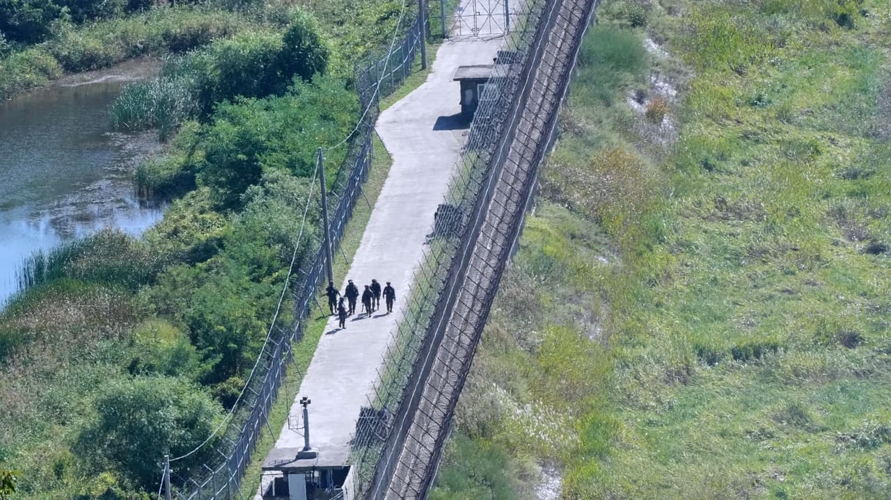 North Korea denies mine planting charges