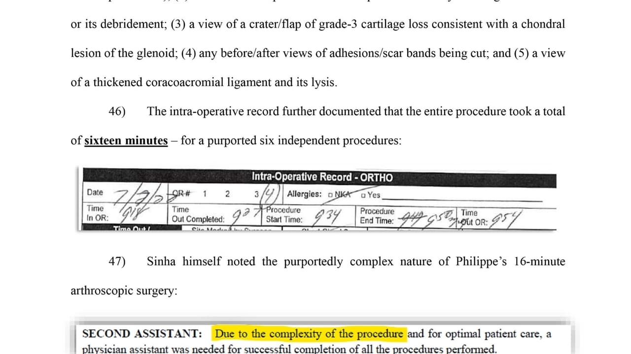 Lawsuit alleges 16-minute spinal surgery at NUMC