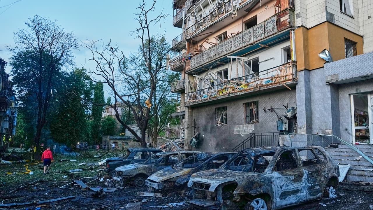 One Dead, Eight Injured in Kyiv Raid