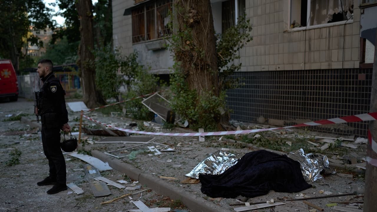 Kyiv struck by Russian missile attack