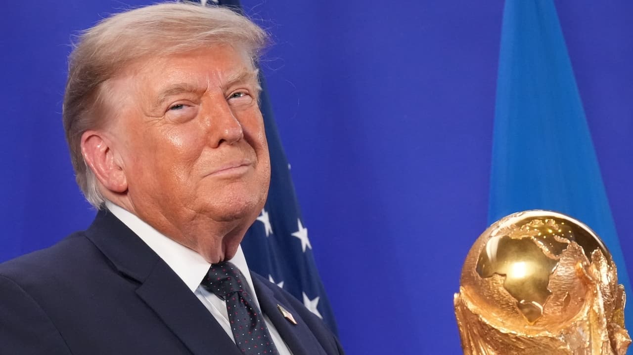Trump marks US victory at World Cup