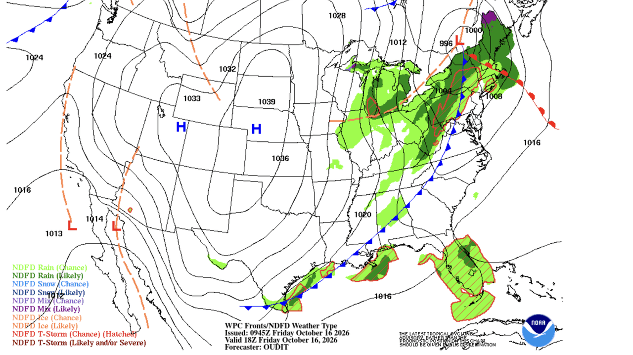 Cold front may cause severe storms in Long Island