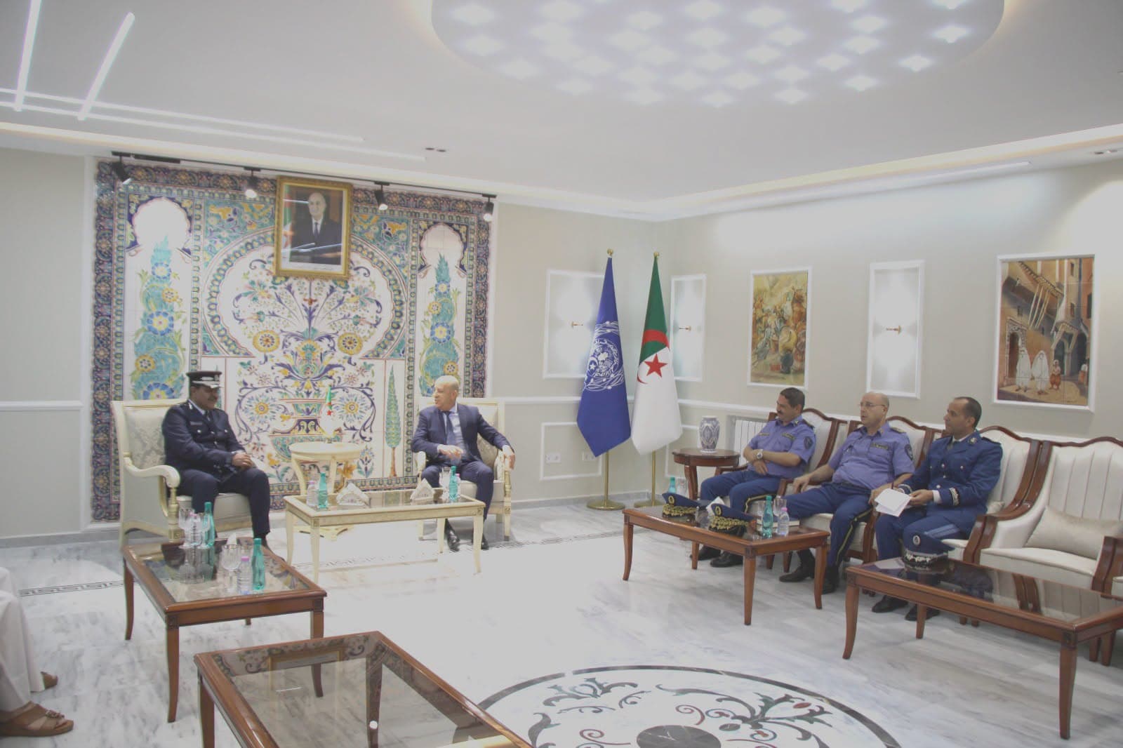 بداوي يستضيف رئيس الاتحاد العربي