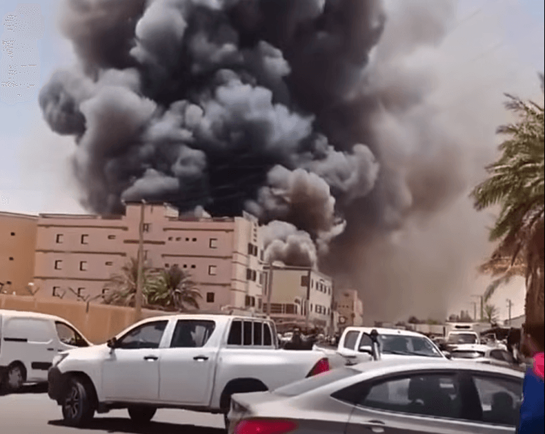 إخماد حريق في مخزن بورقلة