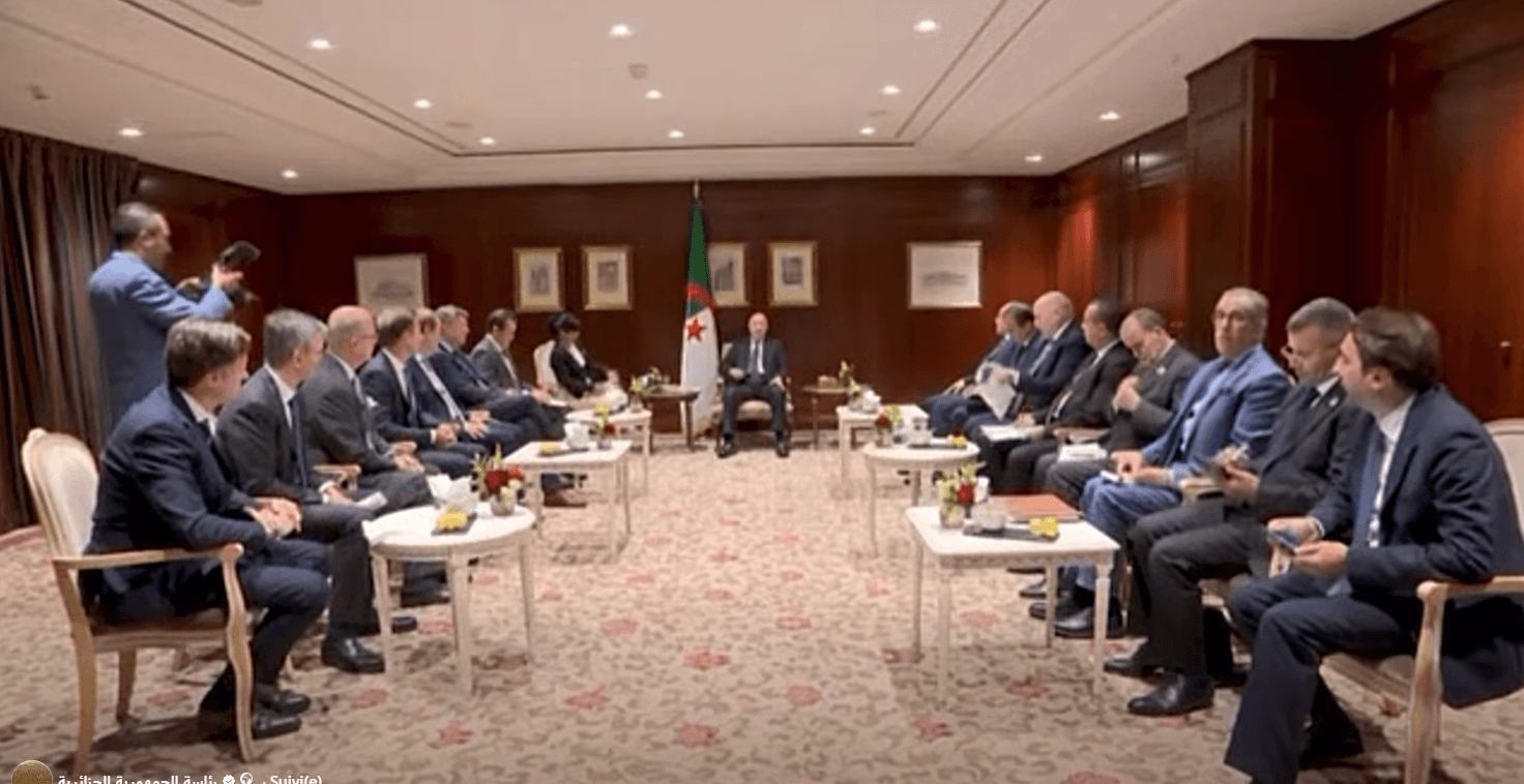 بالفيديو.. الرئيس تبون يستقبل كبار رجال الأعمال الألمان