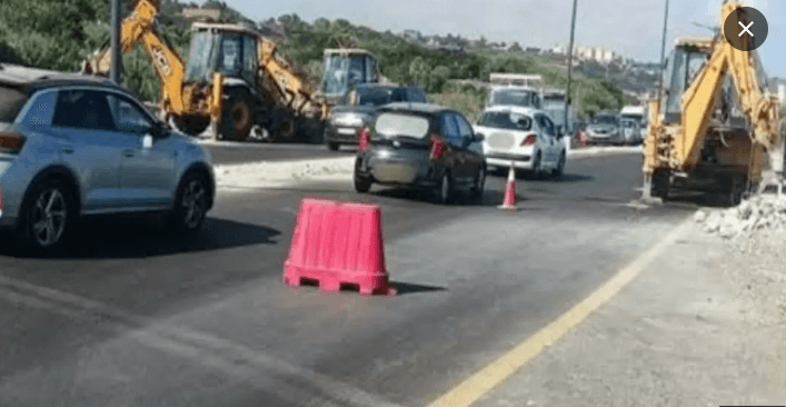 Tipaza highway closed temporarily between Ouassamael and Dwaouda