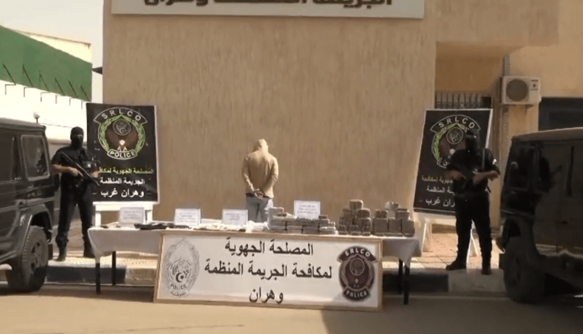 Oran Confirms 67kg of Moroccan Kief Seized