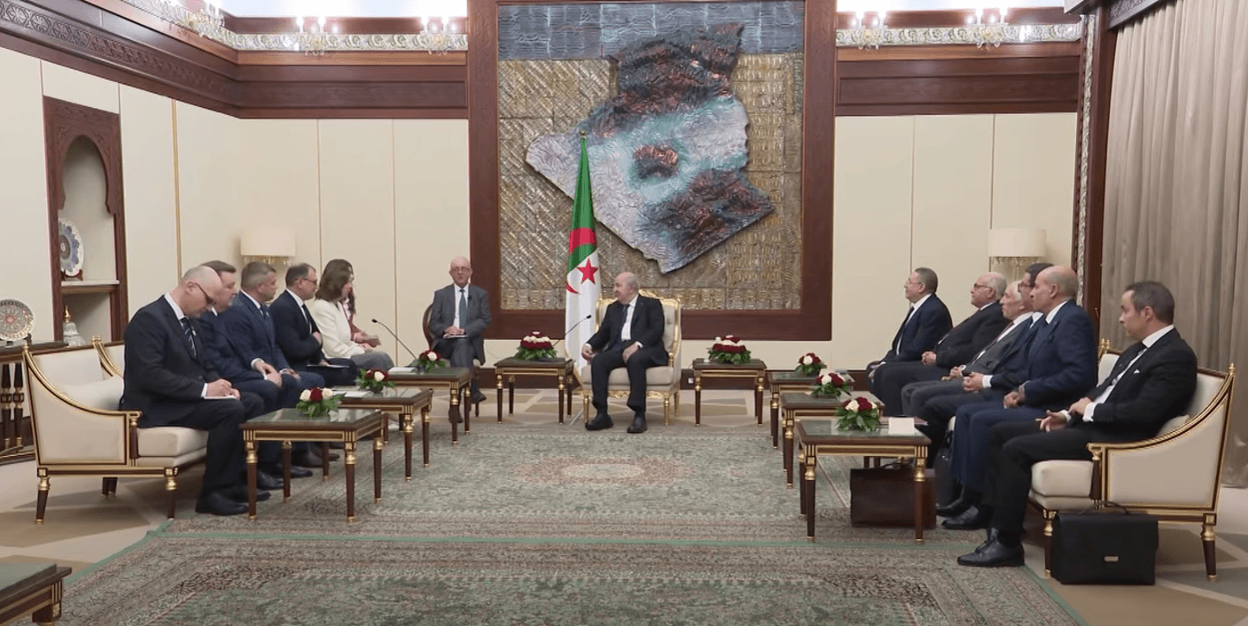 Tebboune Meets Belarus Assembly Chairwoman