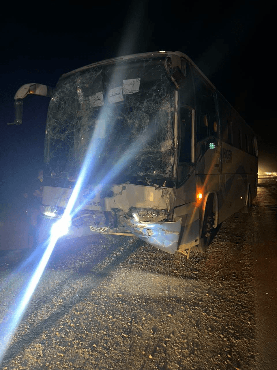 حافلتان تتصادمان في بشار وتسجيل إصابات