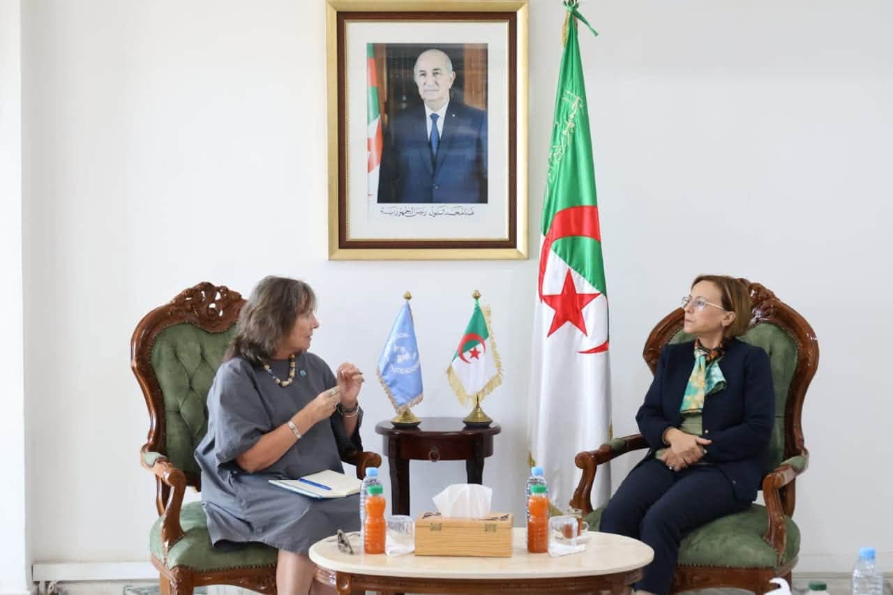 كريكو تستضيف ممثلة الفاو بالجزائر