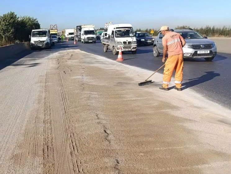 Highway repair work ongoing