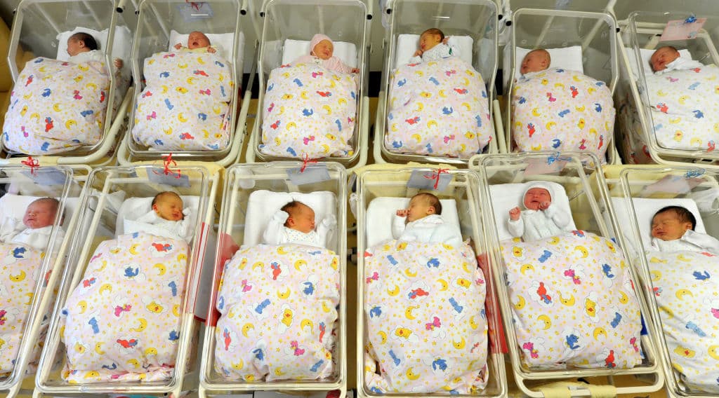 France's births fall 18% in decade