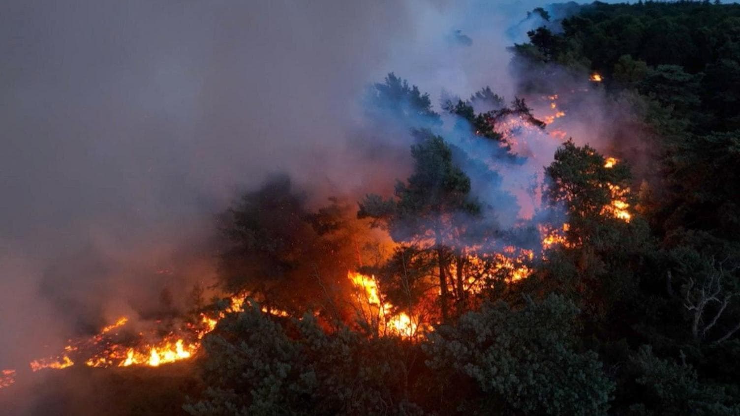 Britain Endures Heatwave and Fires Threatening Nuclear Sites