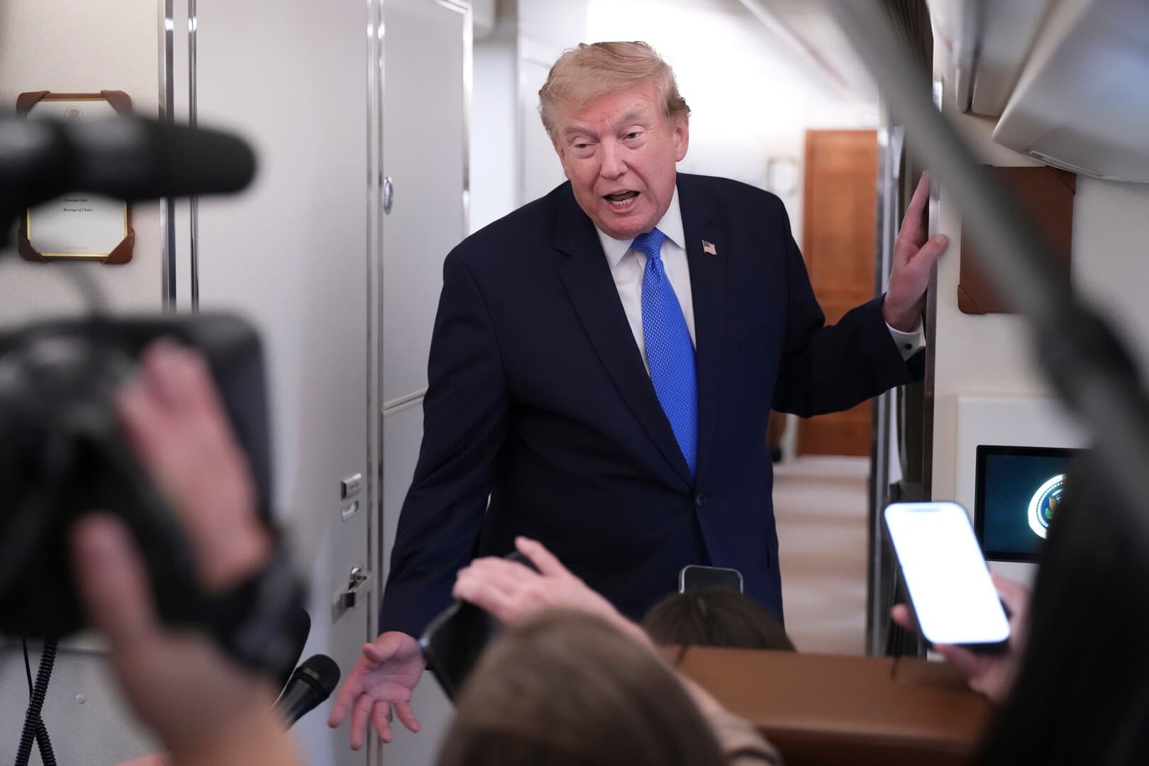 Trump: Iran Straits Deal Aids Nuclear Talks