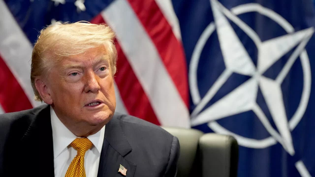 Trump criticizes migrants and cautions Europe