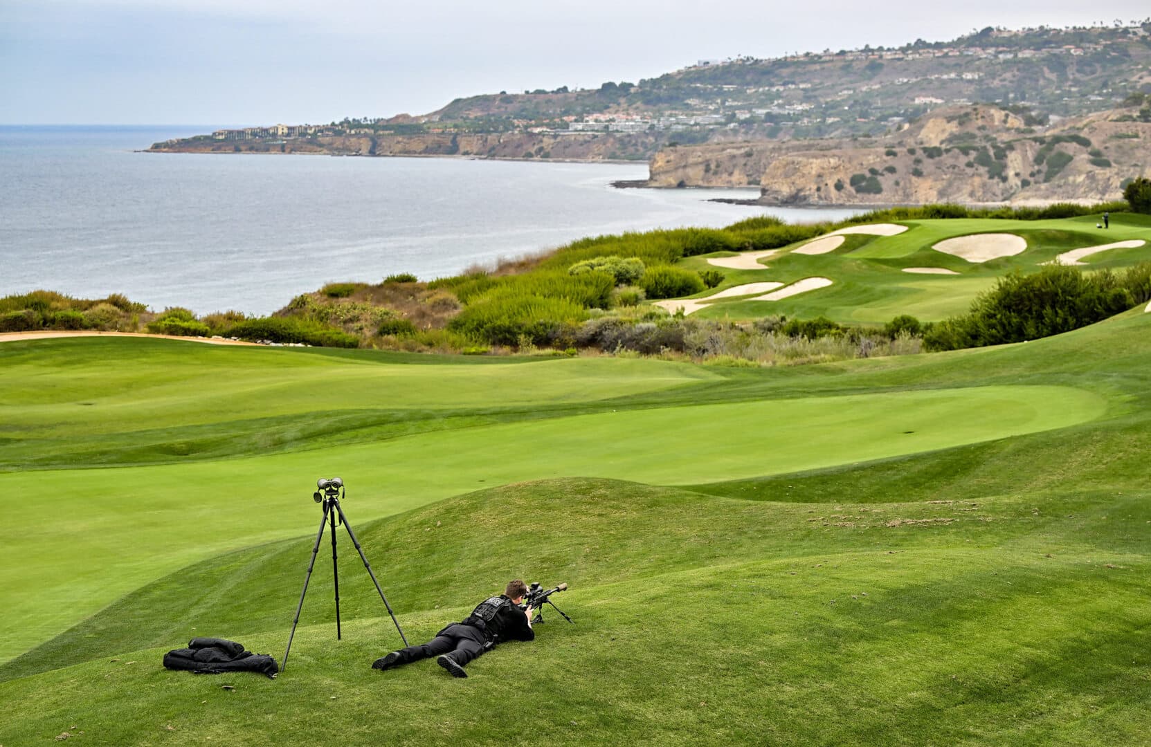 Armed man detained at Trump's golf course prior to president's California visit