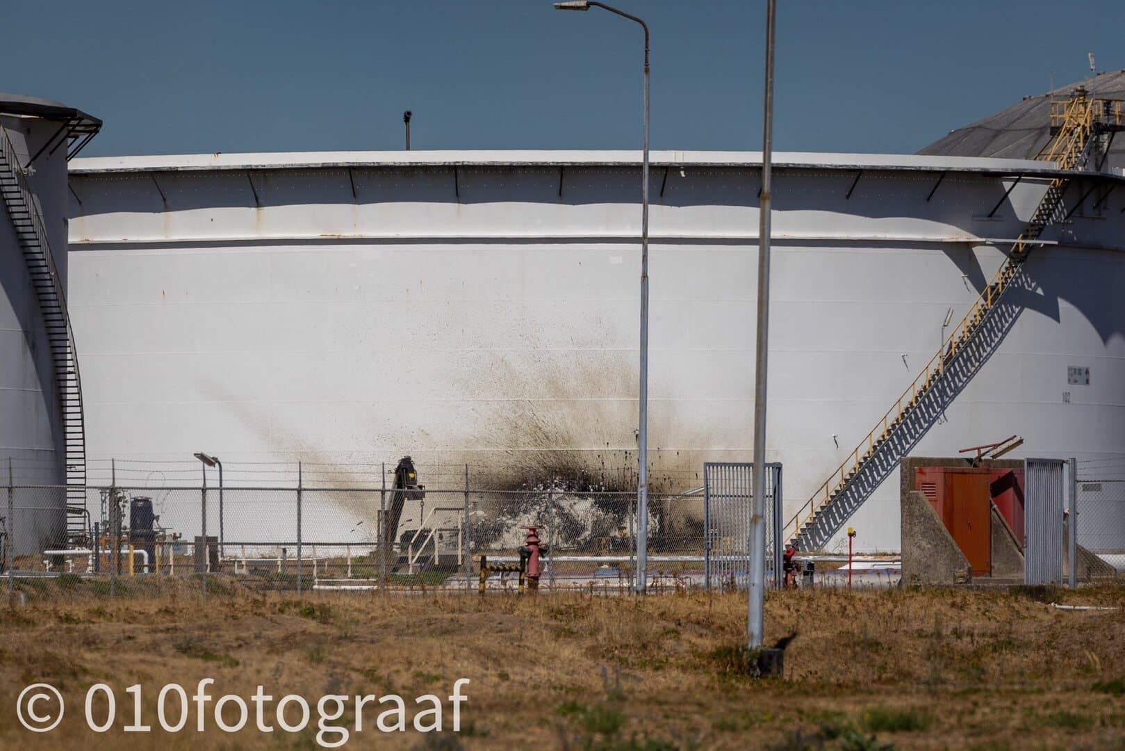 Netherlands Rotterdam port explosion injures several
