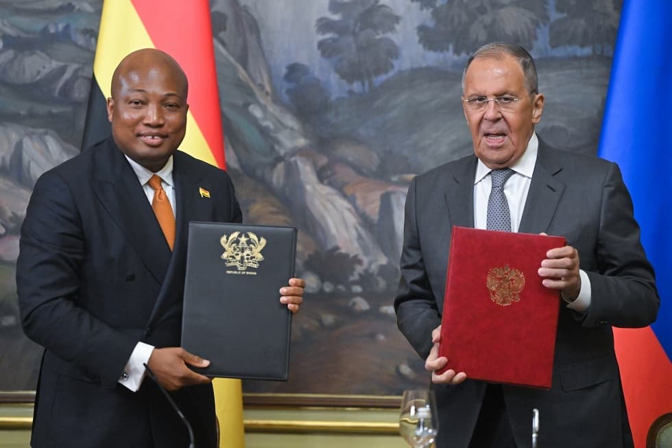 Ghana signs security partnership with Russia