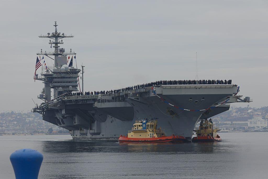 Abraham Lincoln departs Middle East after 9 months