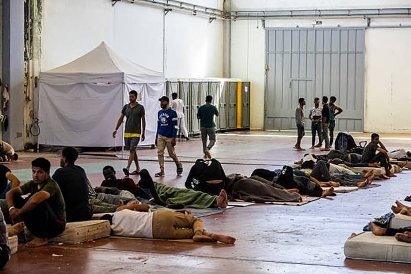 Greece Migrants Clash at Border