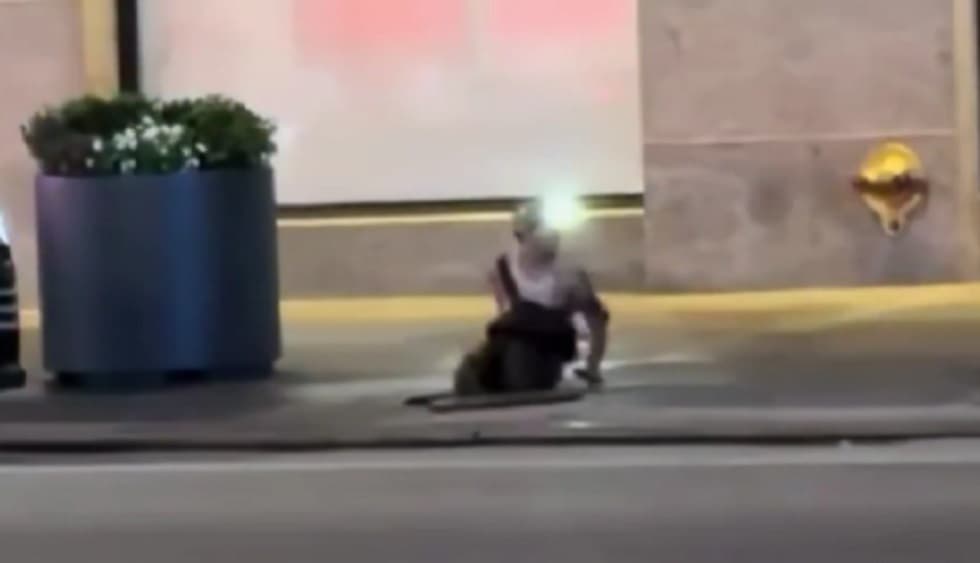 US security reviews sewer escape video in NY