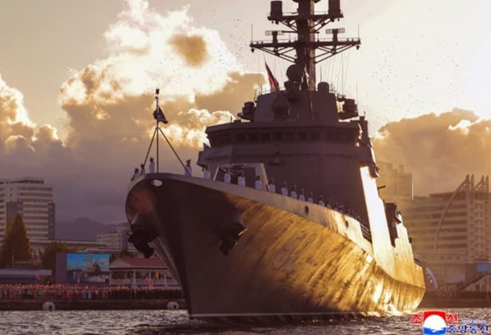 Kim Jong Un introduces new Kang Kon destroyer