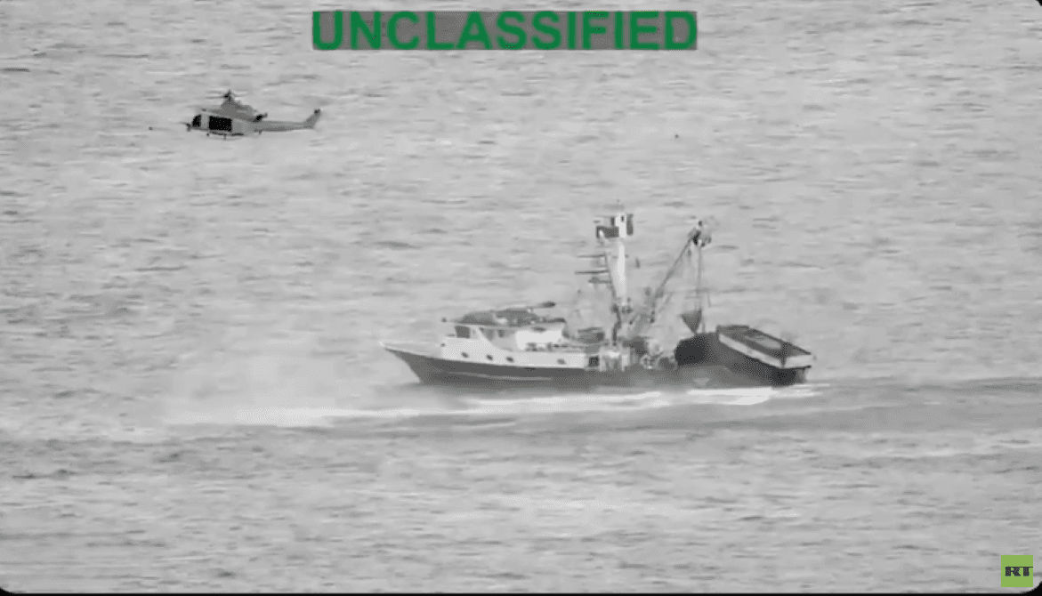 US military sinks Ecuadorian ship suspected of trafficking