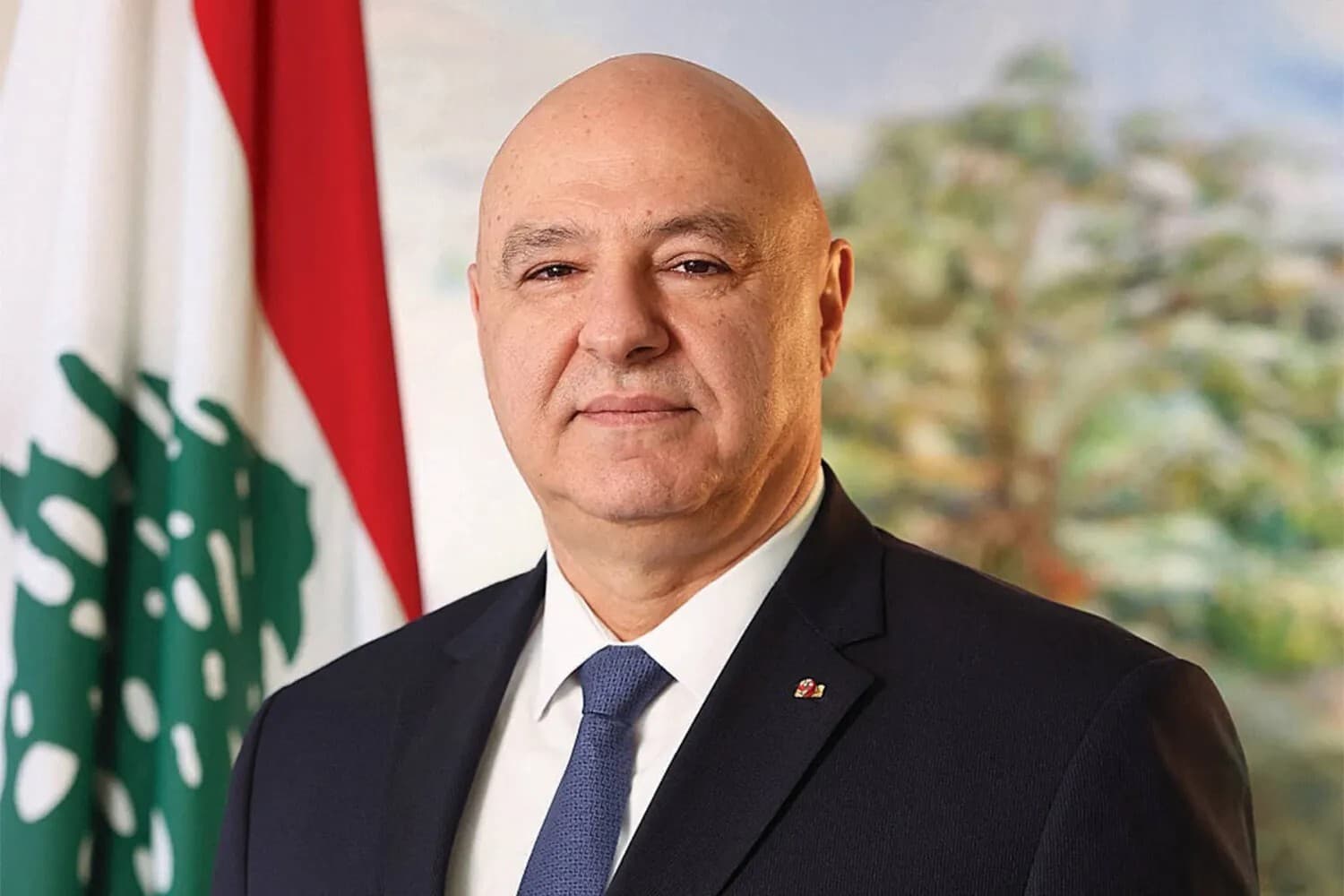 الرئيس اللبناني يزور النبطية ويؤكد رفض المفاوضات مع إسرائيل