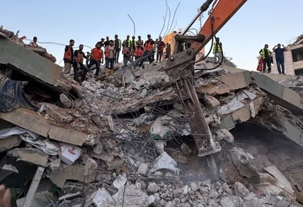 غزة: انتهاء البحث وارتفاع الضحايا