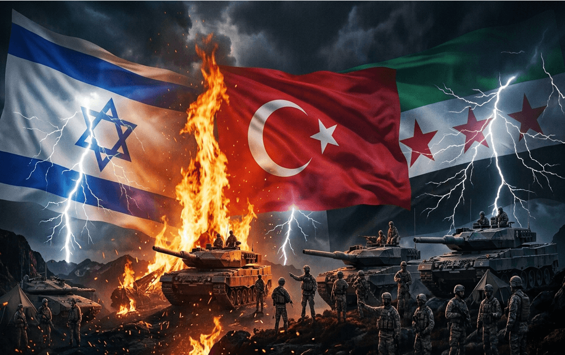 Turkey's new map encircling Israel