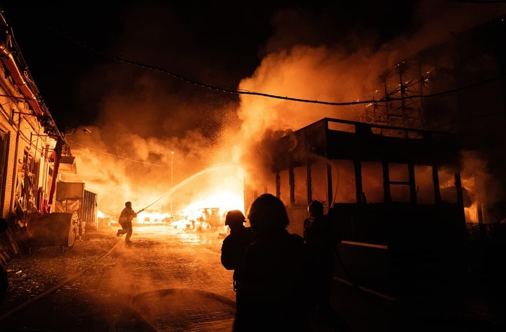 Russian forces target Kyiv and Odesa logistics