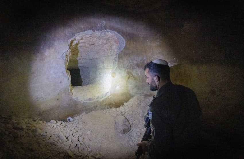 Israeli police find 25m West Bank tunnel