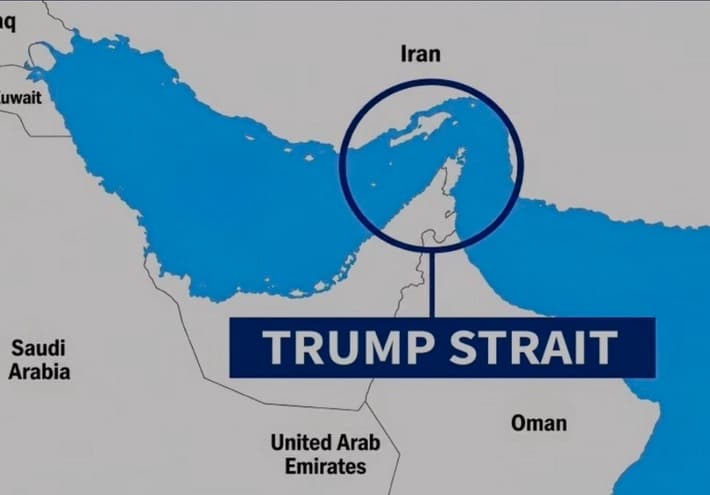 Trump's Gulf Map Omits Qatar and Bahrain