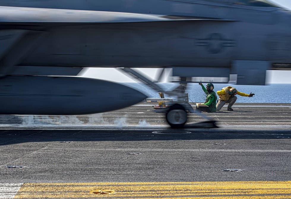 Eisenhower Pilot Ejections Disrupt Operations