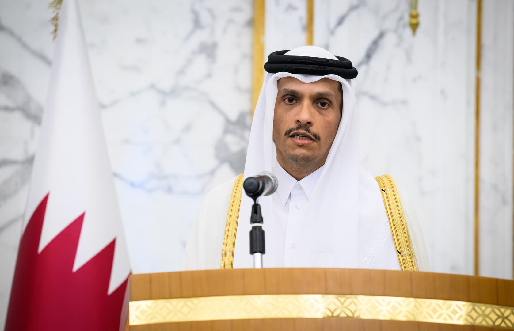 رئيس وزراء قطر: معالجة 3 ملفات ضرورية للسلام