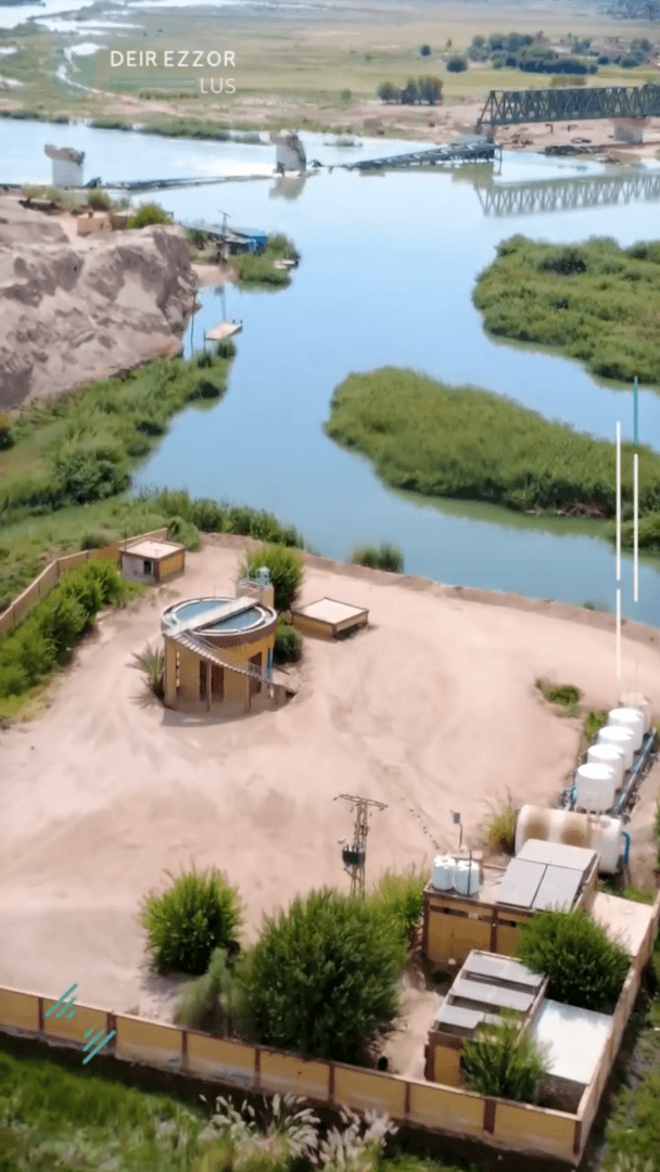 Syria floods hit farmland near Boukamal