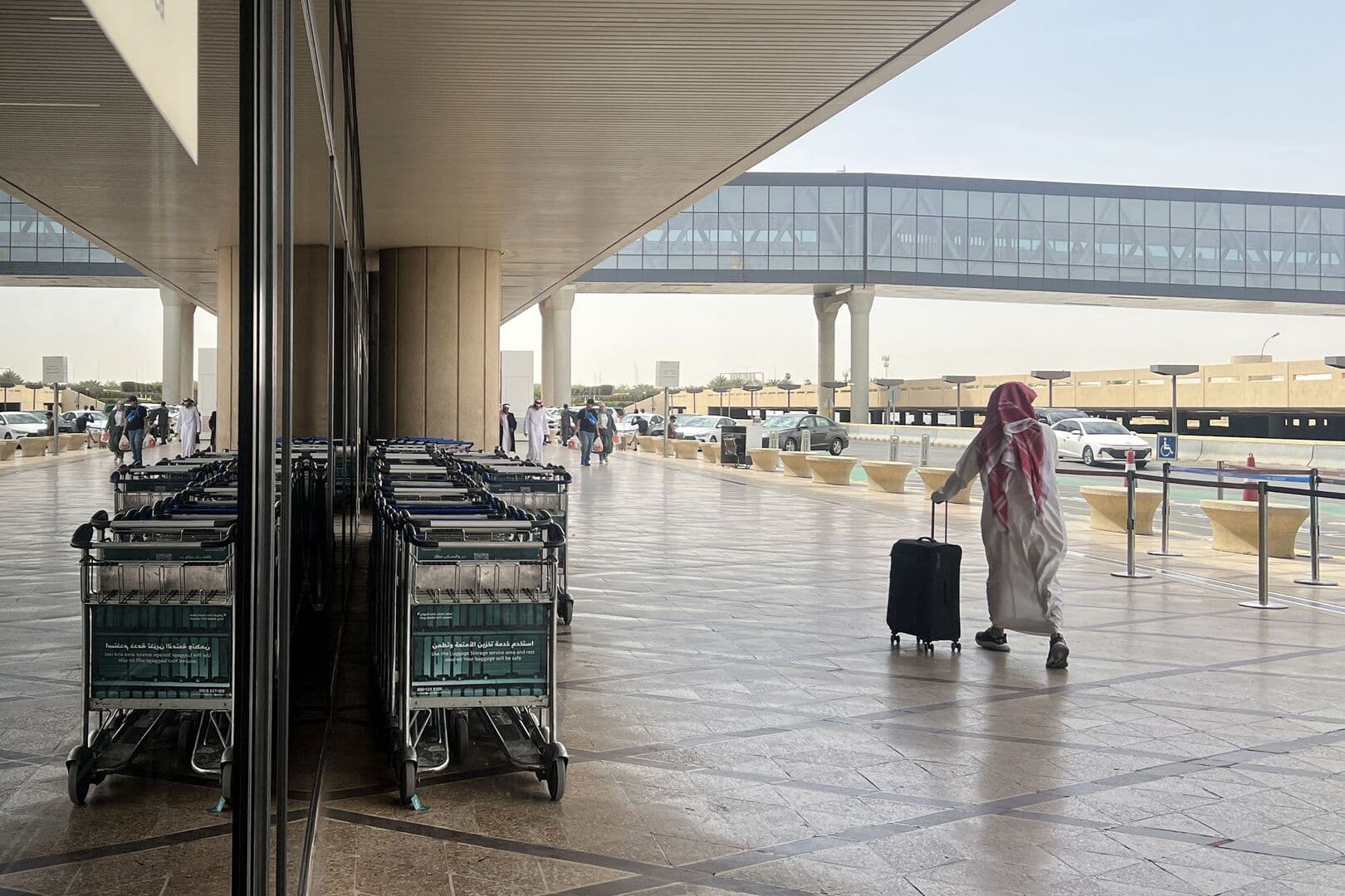 Riyadh Airport closure extended 24h