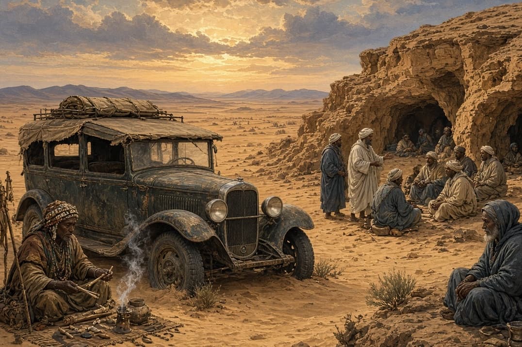 Muslim Dane Describes Desert Fire