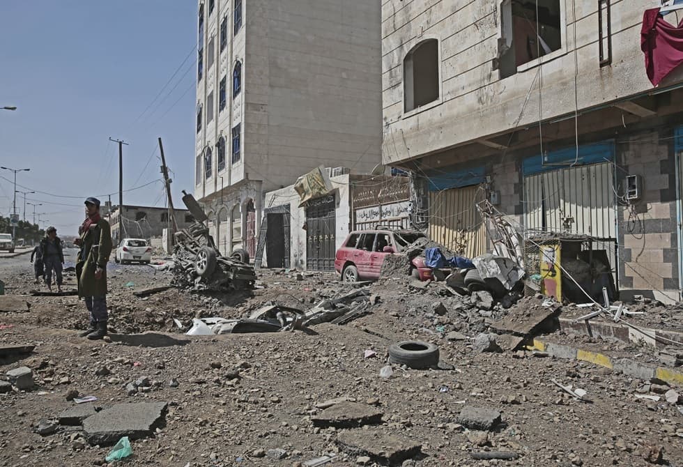 Arab coalition on Houthis' airport attacks