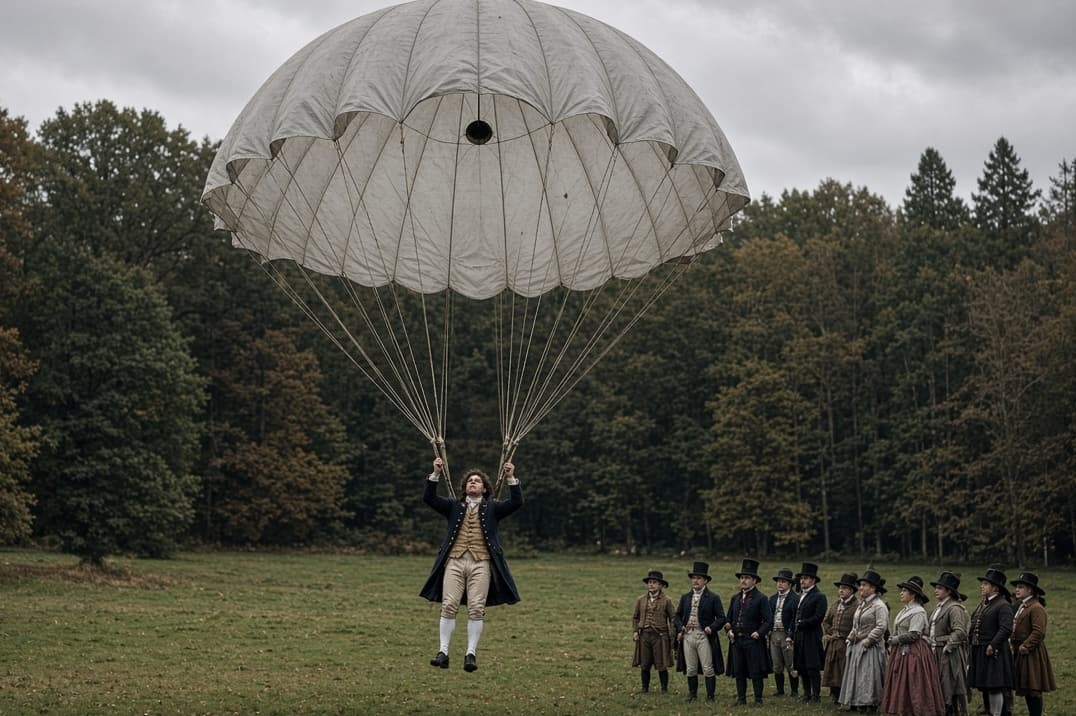 First umbrella reveals dome's secret