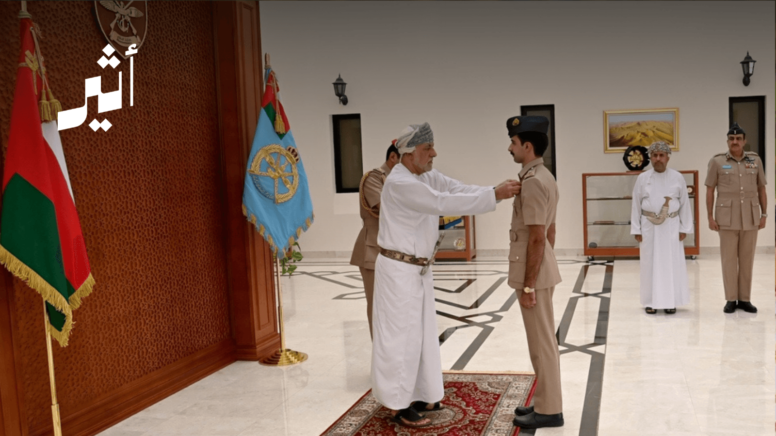 Deputy Defense Minister awards flight wings