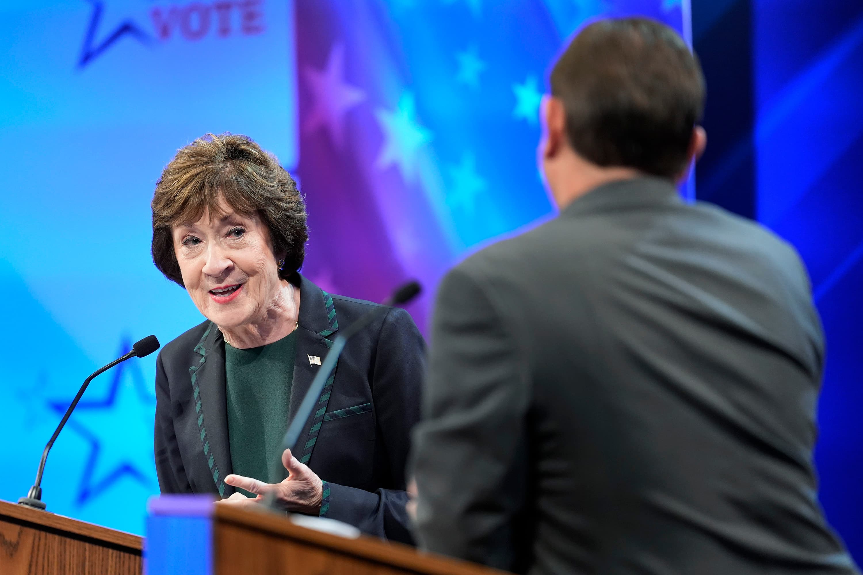 Sen. Collins Unable to Specify When She Opposed Trump