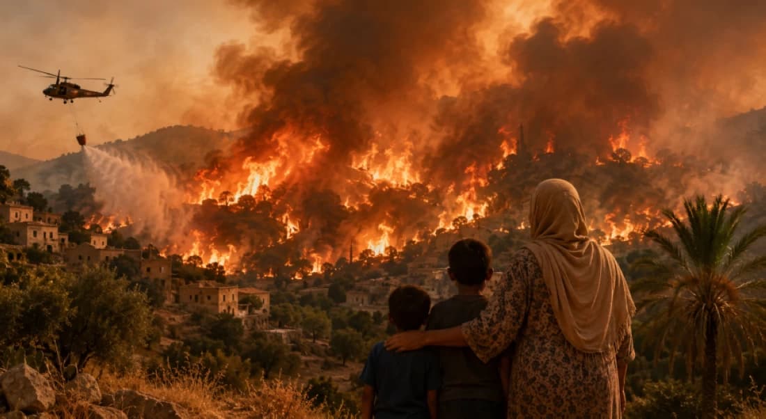 Greenpeace Warns of Fires in North Africa