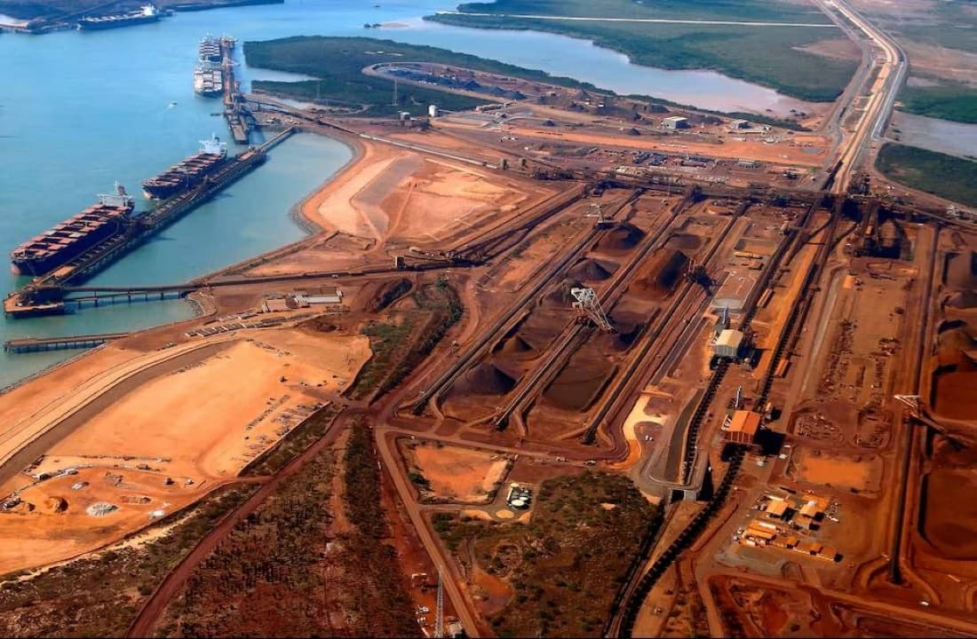 Australian iron ore port hit by strike after 25 years