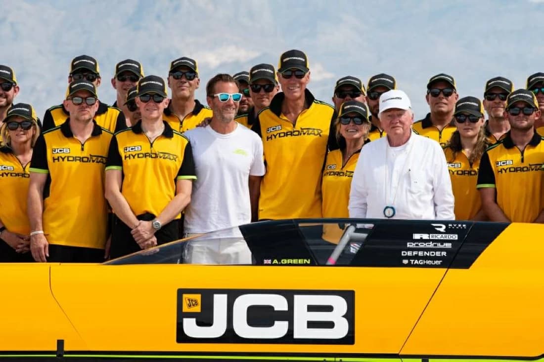 World's fastest hydrogen vehicle set record